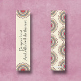 Prachtige boekenlegger met mandala patroon voor Boekenlegger do your best